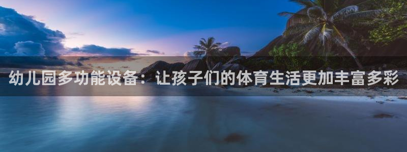 k1体育官方正版app官网：幼儿园多功能设备：让孩子们的体育